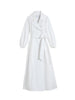Luisa Coat Dress in White