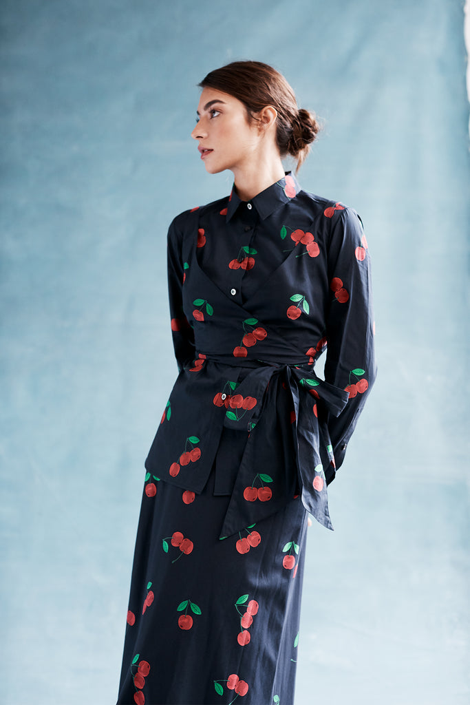 Alice Wrap Top - Danielle Fichera