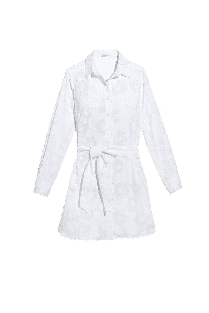 Danielle Fichera - Resort 2020 - Penelope Dress in White + White