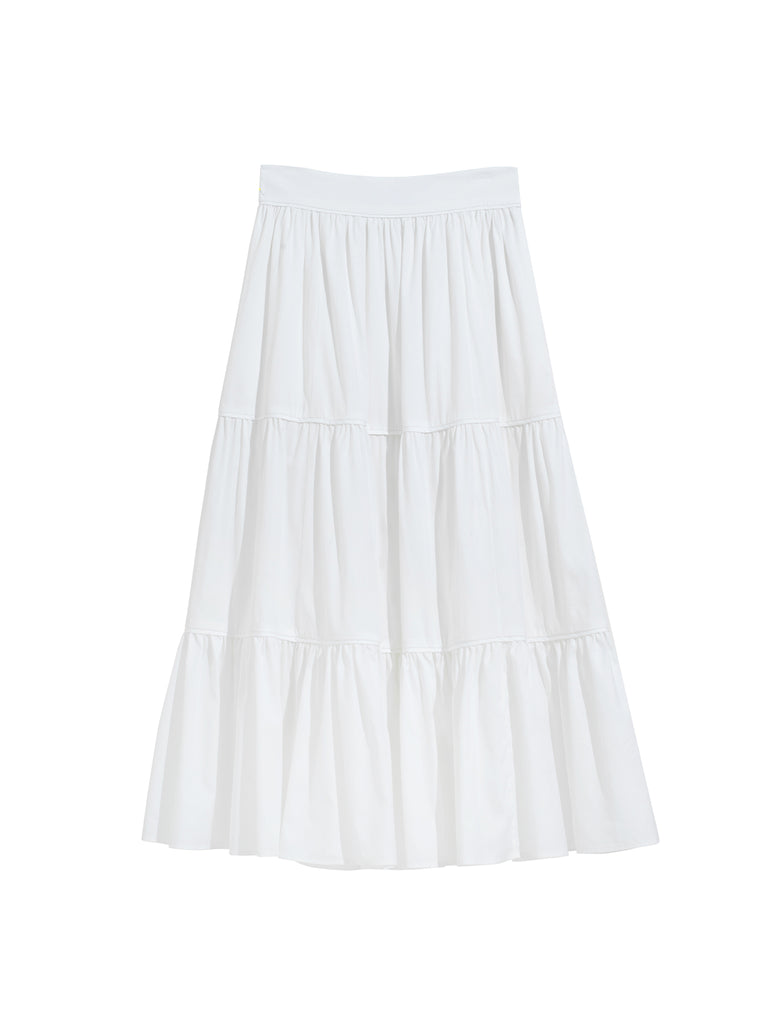 The Vivienne Skirt by Danielle Fichera in White